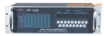 八通道盤裝式氣體檢測報(bào)警控制器SP-1003-8